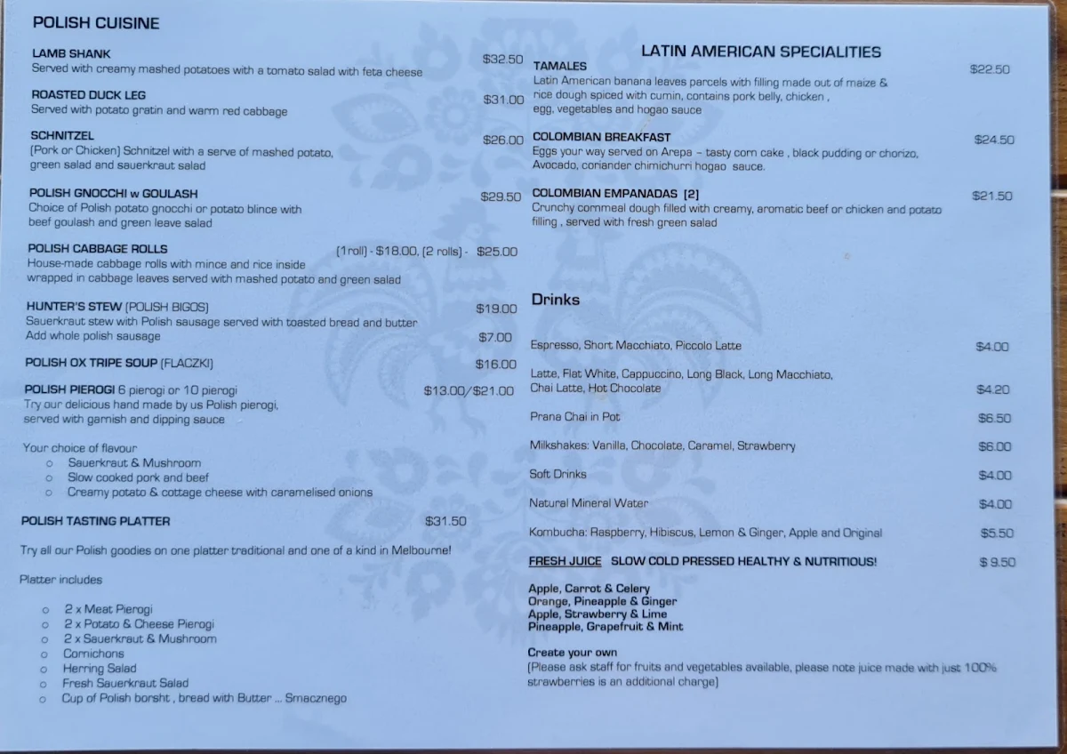 Menu, Truffles