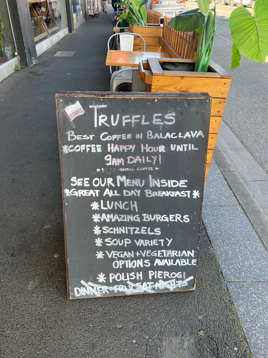 Menu, Truffles
