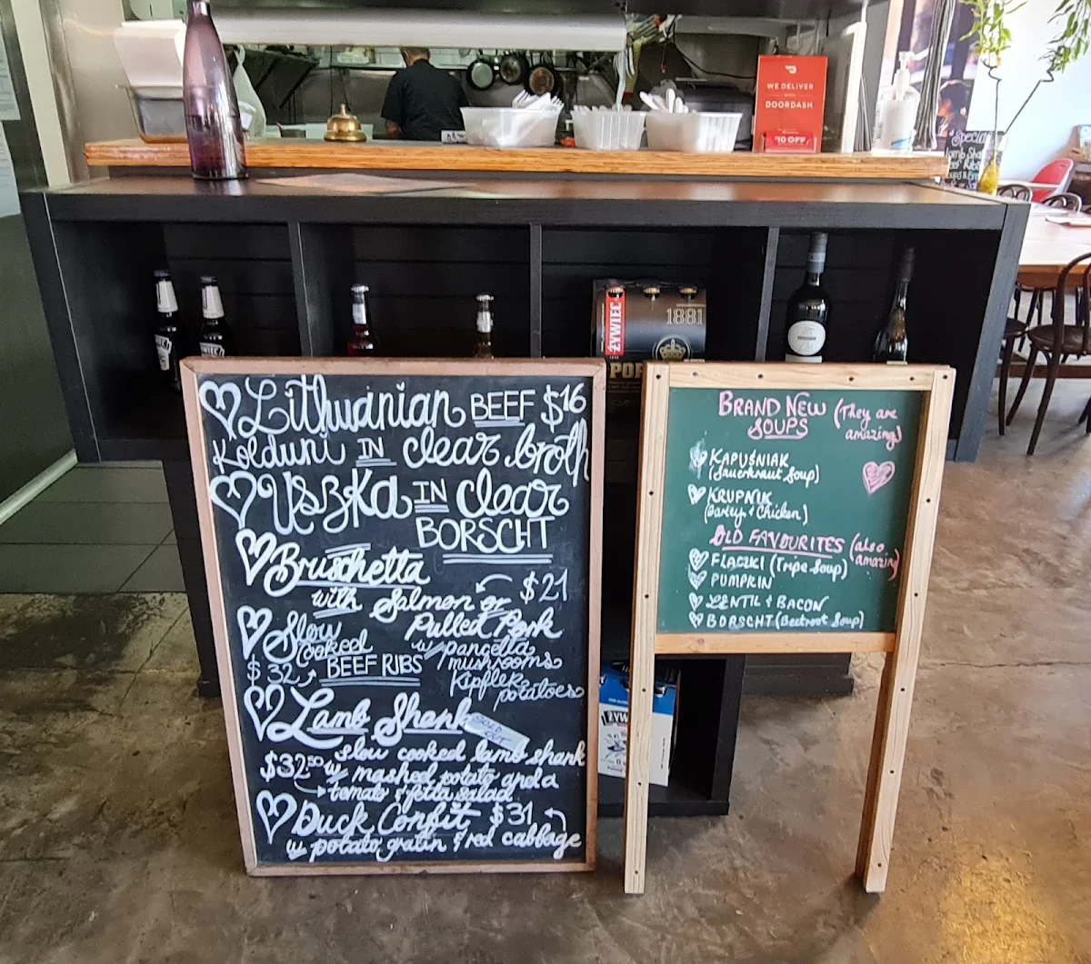 Menu, Truffles