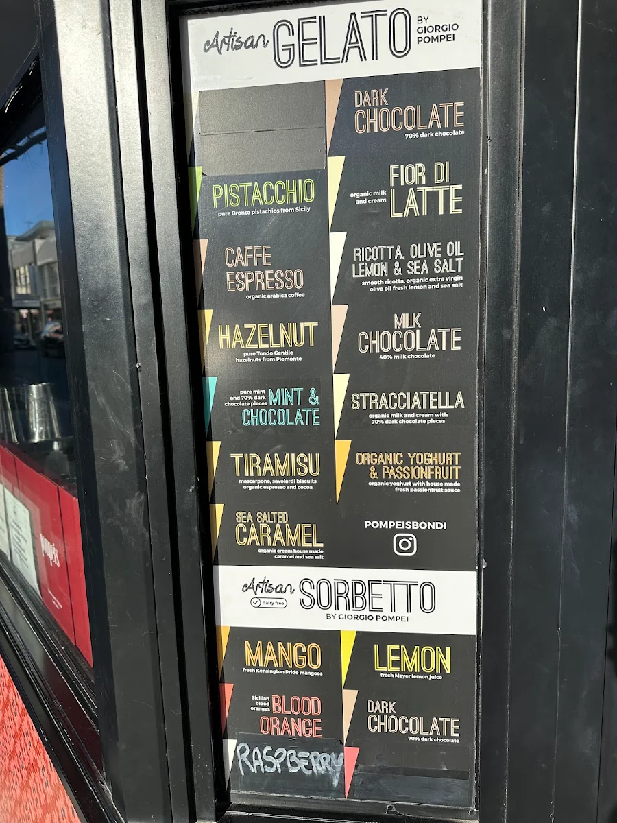 Menu, Pompei's