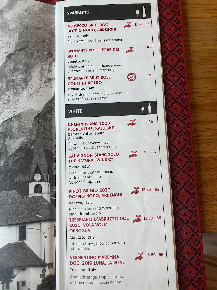 Menu, Pompei's