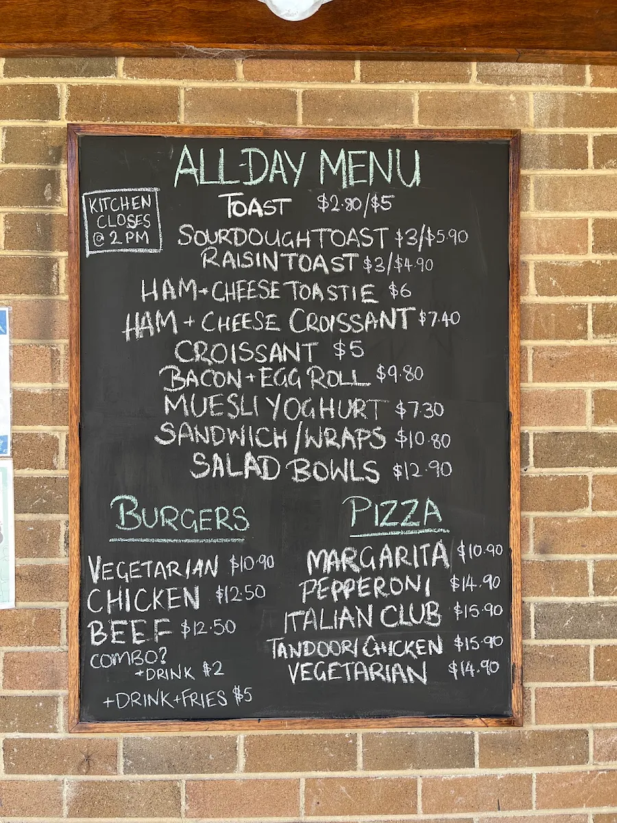 Menu, Fibonacci Coffee