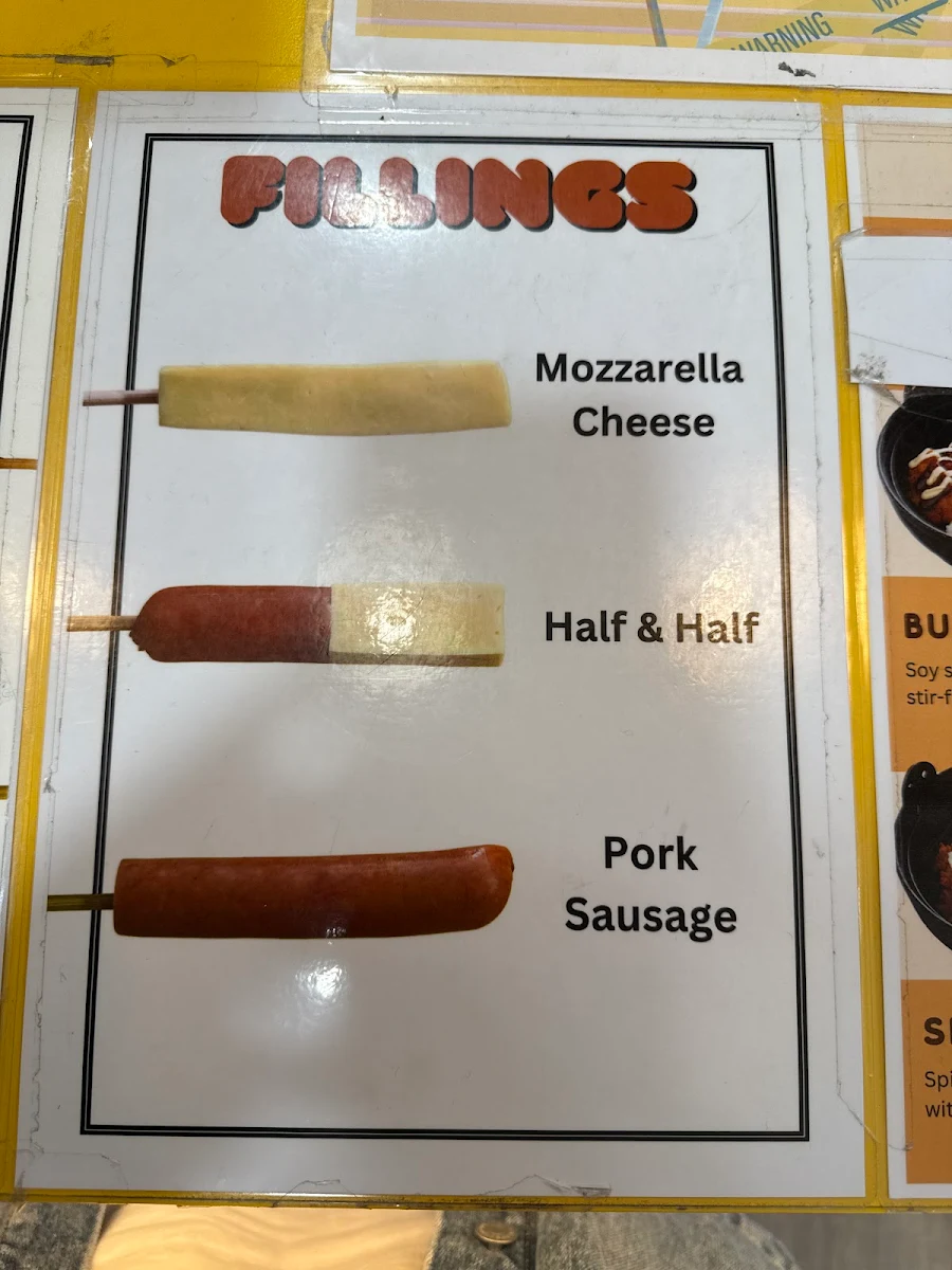 Menu, Krunchy