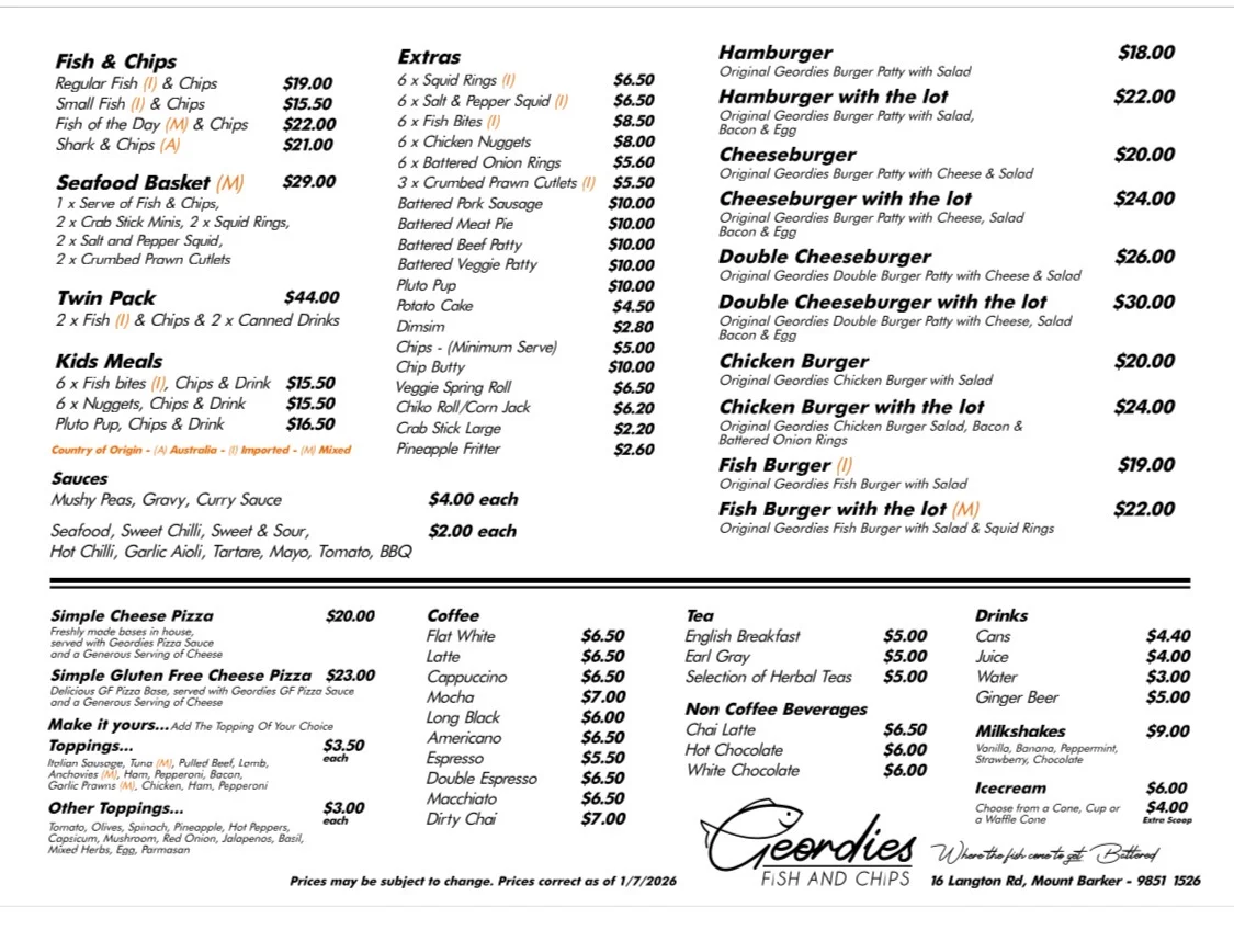 Menu photo 1