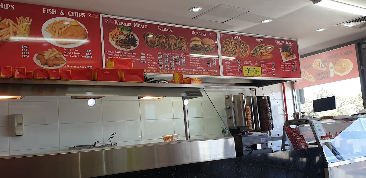 Menu, Five Star Kebabs