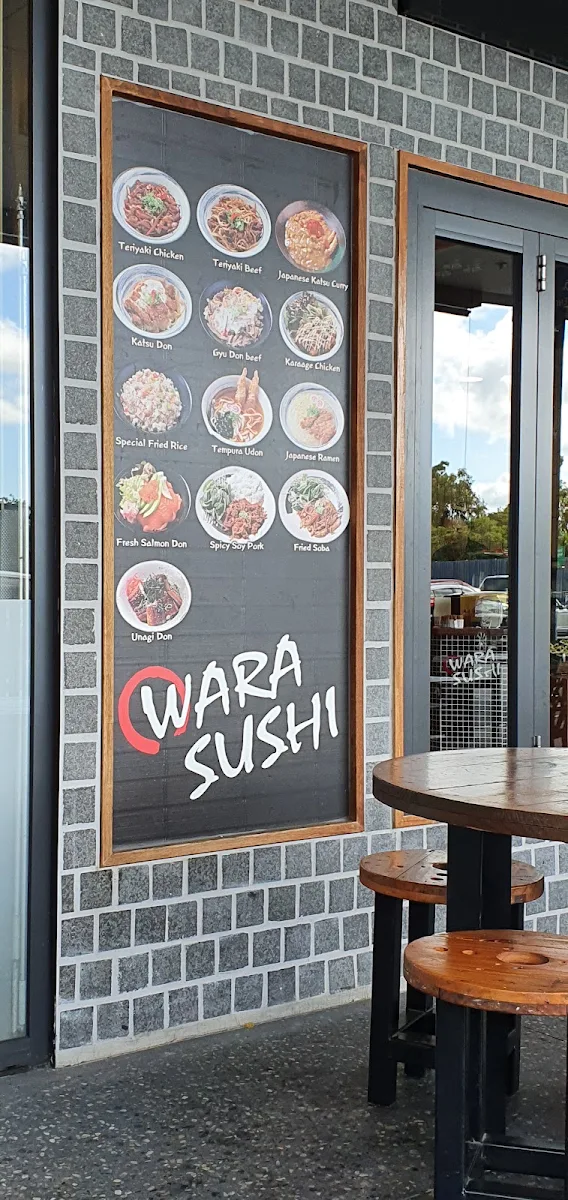Menu, Wara Sushi