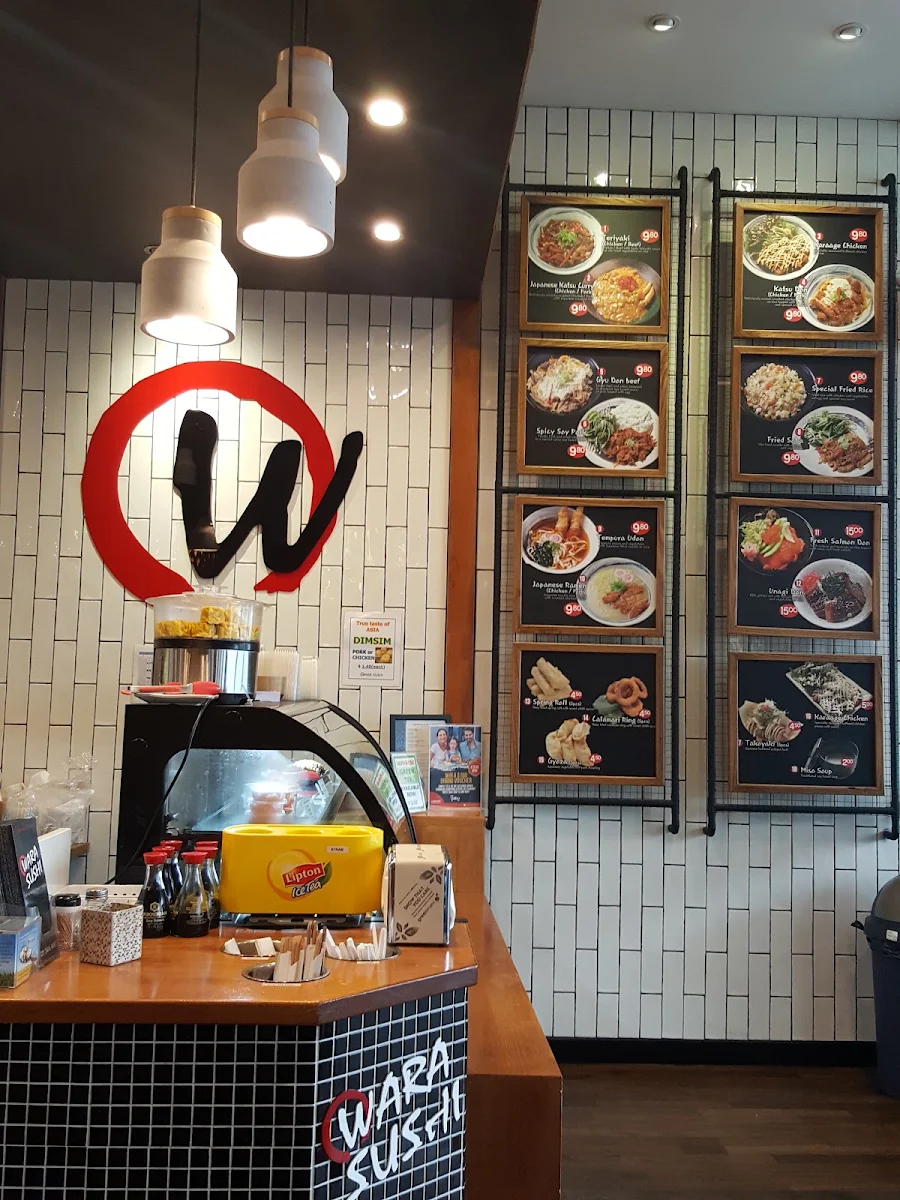 Menu, Wara Sushi