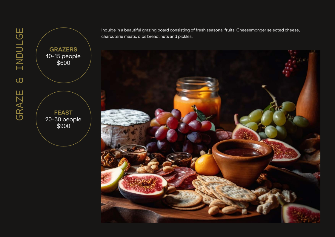 Menu, The Wine Room