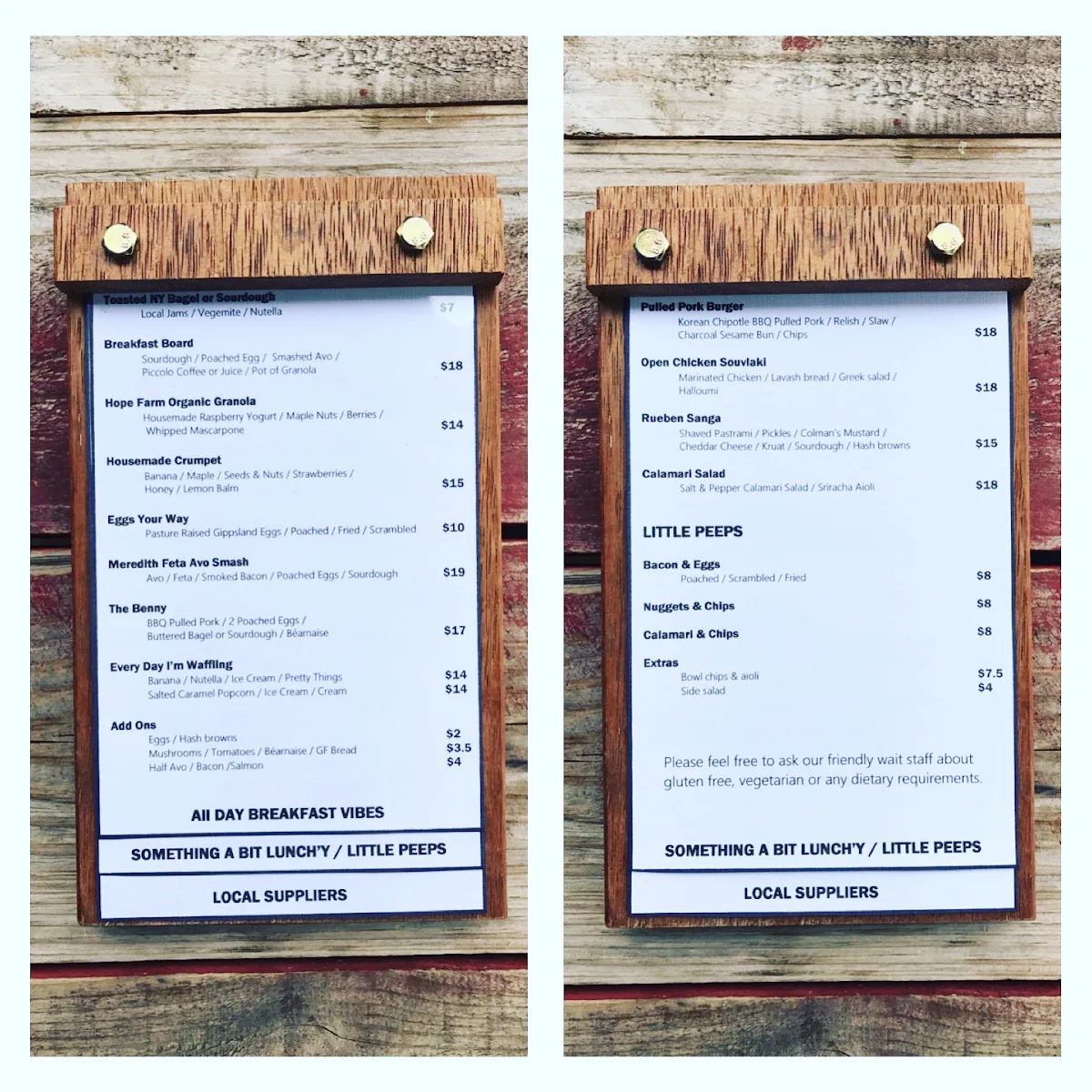 Menu photo 1