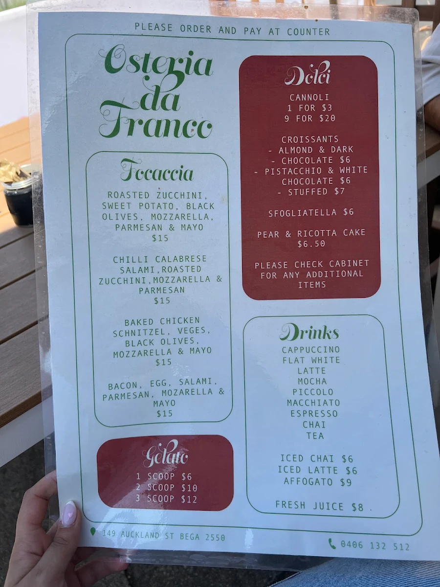 Menu photo 1