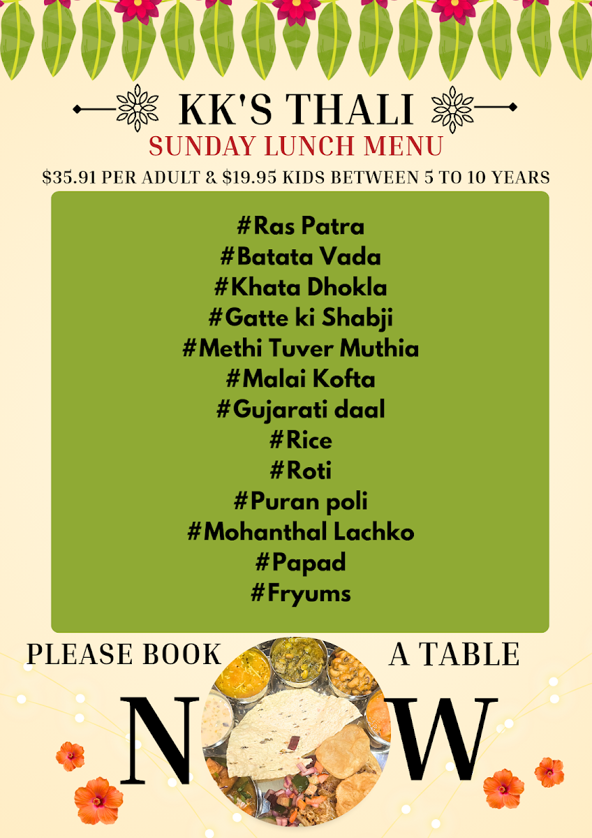 Menu, Kathiyavadi Krunch
