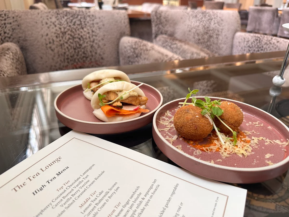 Menu, The Tea Lounge
