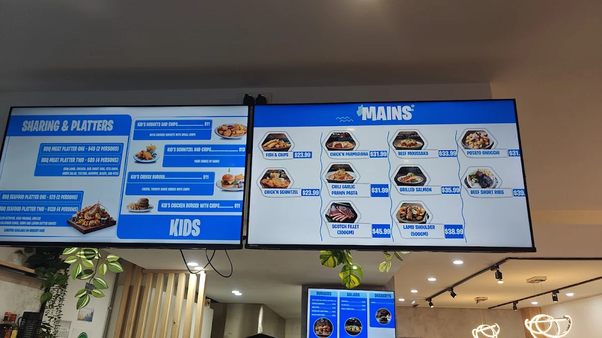 Menu, Souvla & Grill