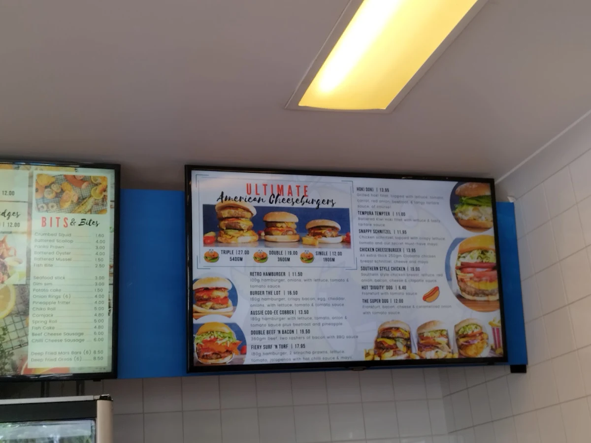 Menu, All Aboard Seafoods