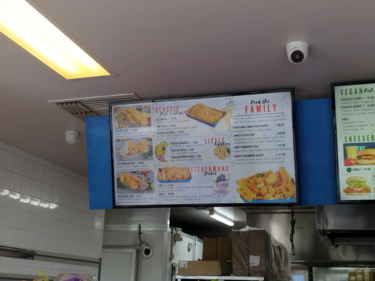 Menu, All Aboard Seafoods