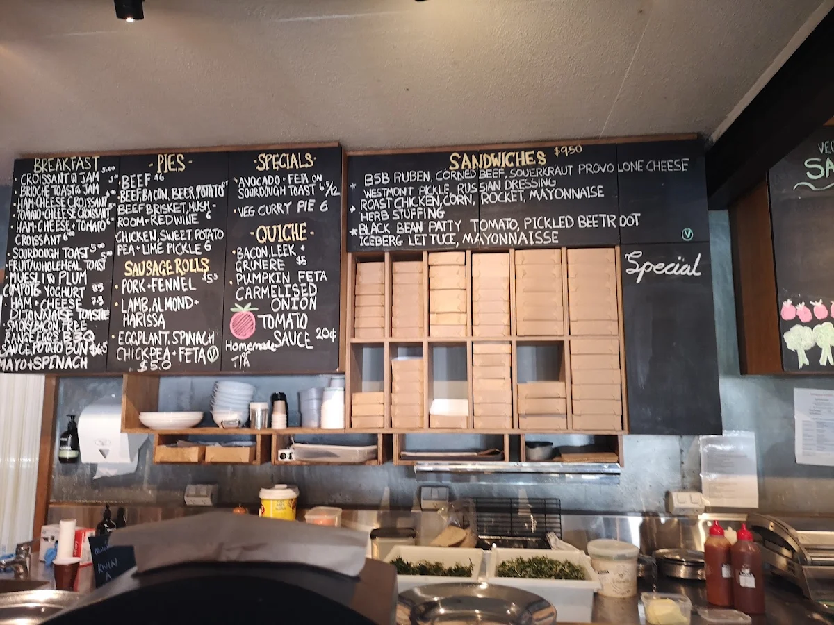 Menu, Bourke Street Bakery Banksmeadow