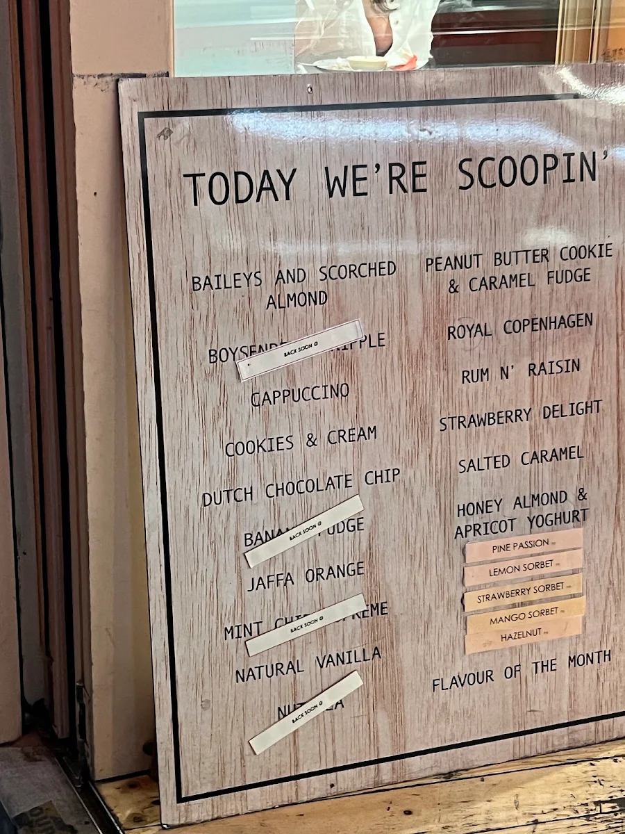Menu, Royal Copenhagen Henley Beach