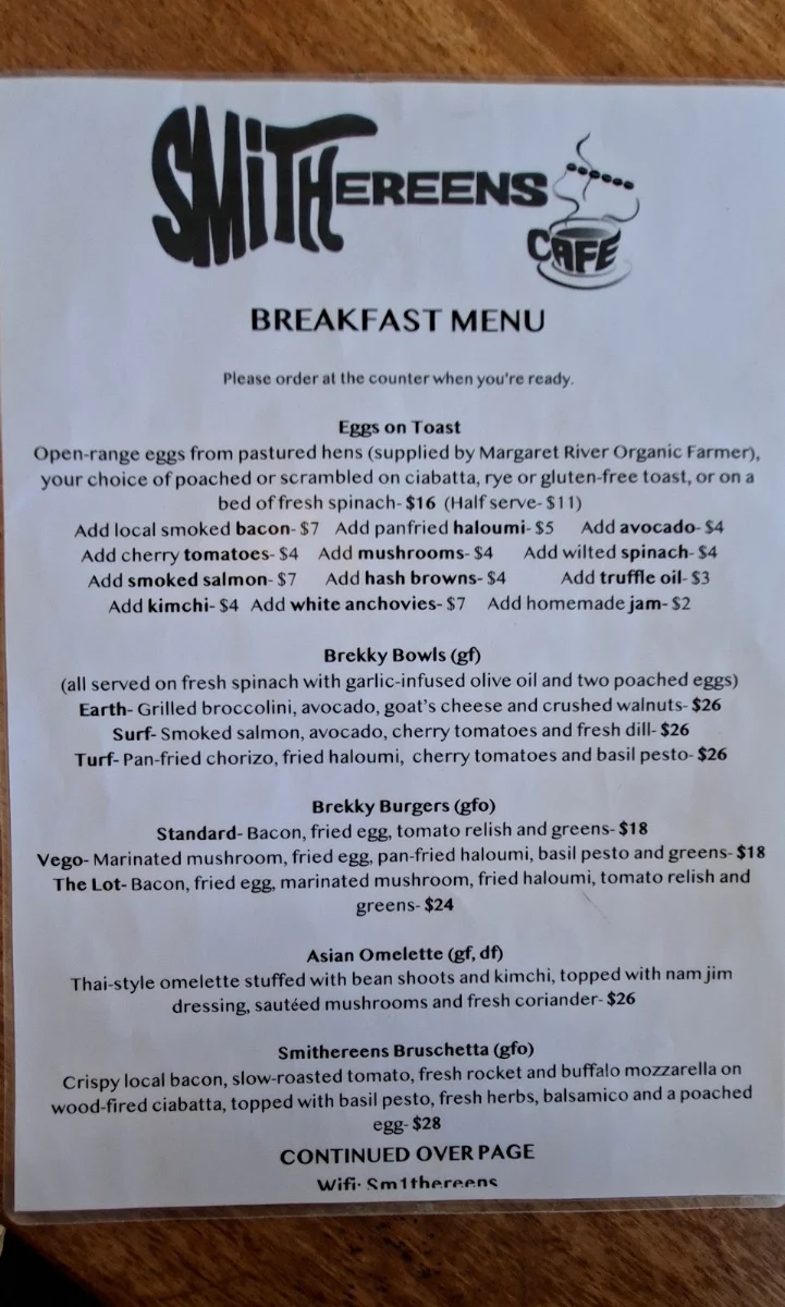 Menu photo 1