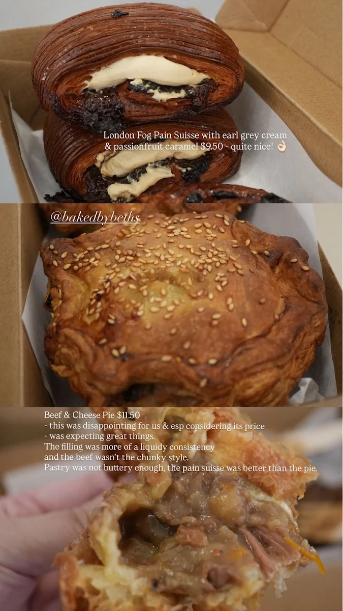 Menu, Beth's Bakery and Café