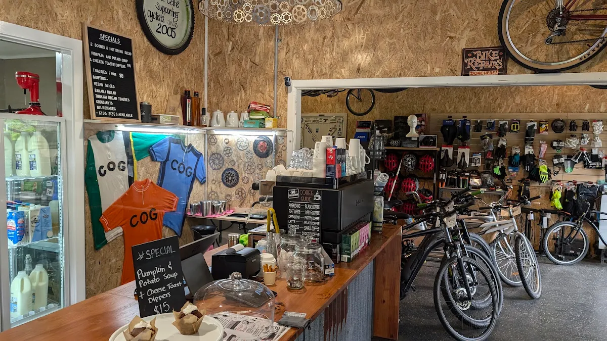 Vibe, Cog Bikes & Brew Cafe