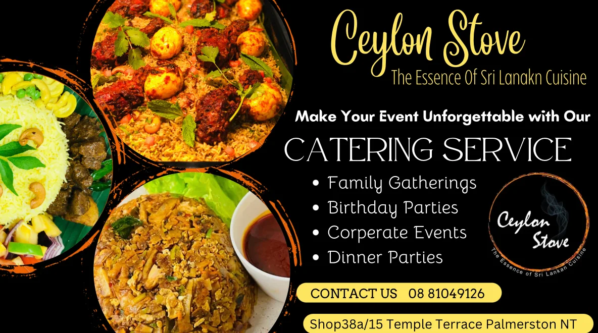Menu, Ceylon Stove