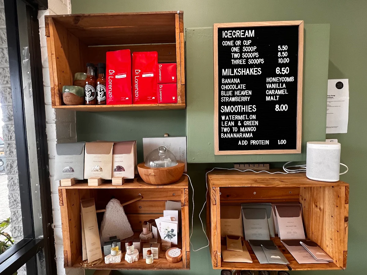 Menu, The Bees Knees Eatery
