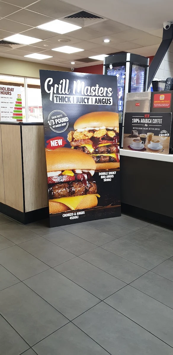 Menu, Hungry Jack's Burgers Smithfield Sydney