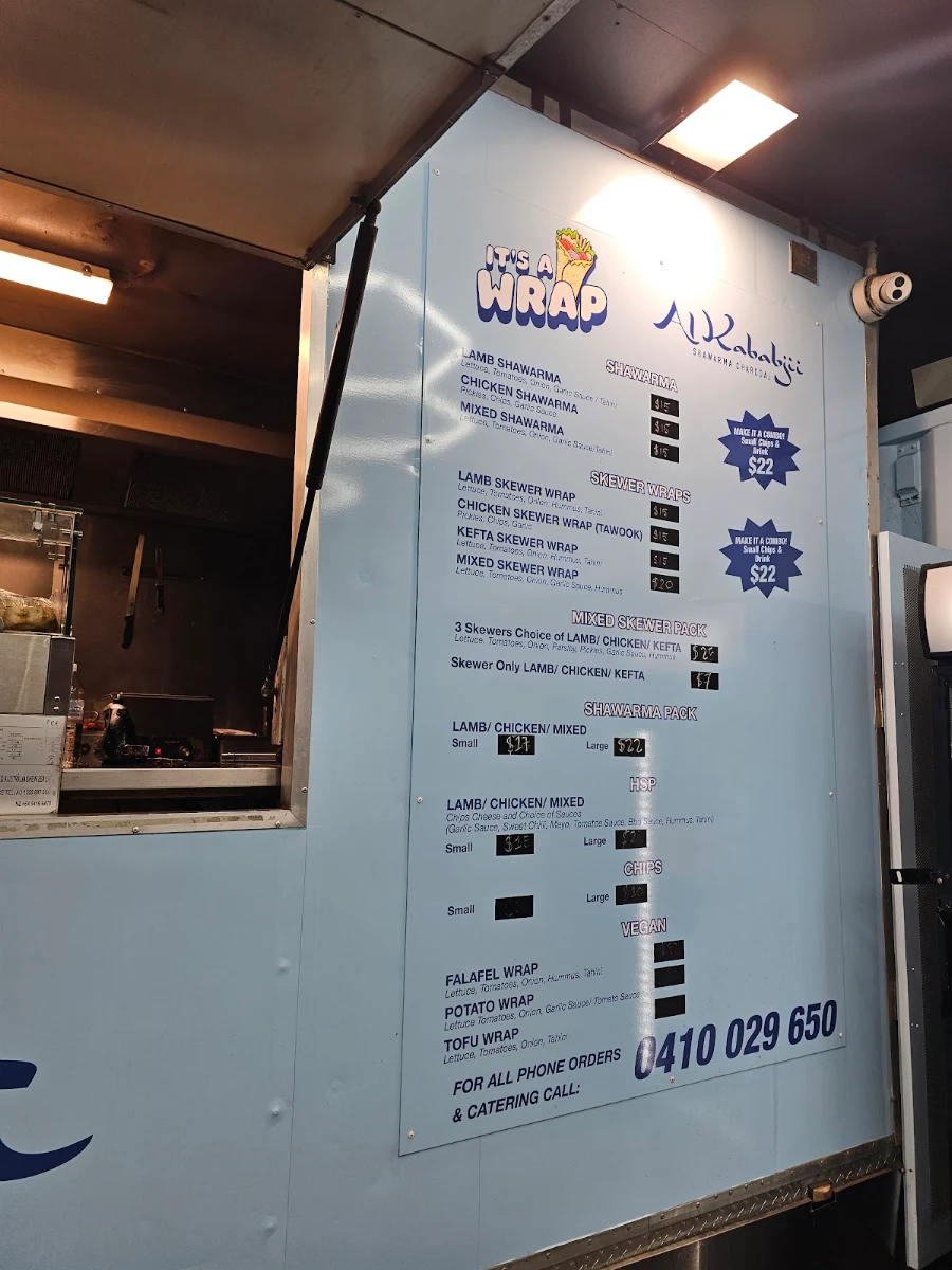 Menu, Al Kababjii