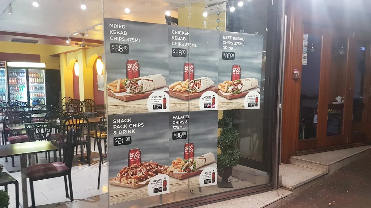 Menu, Kismet Kebab&Pizza
