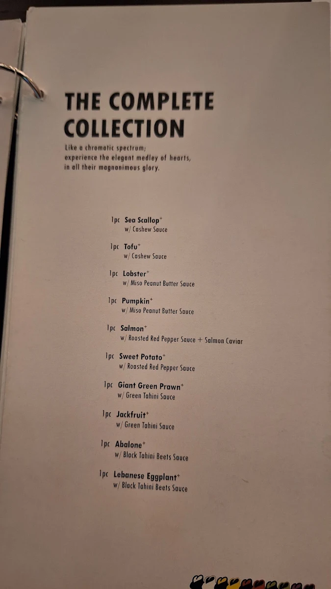 Menu, HEARTLING