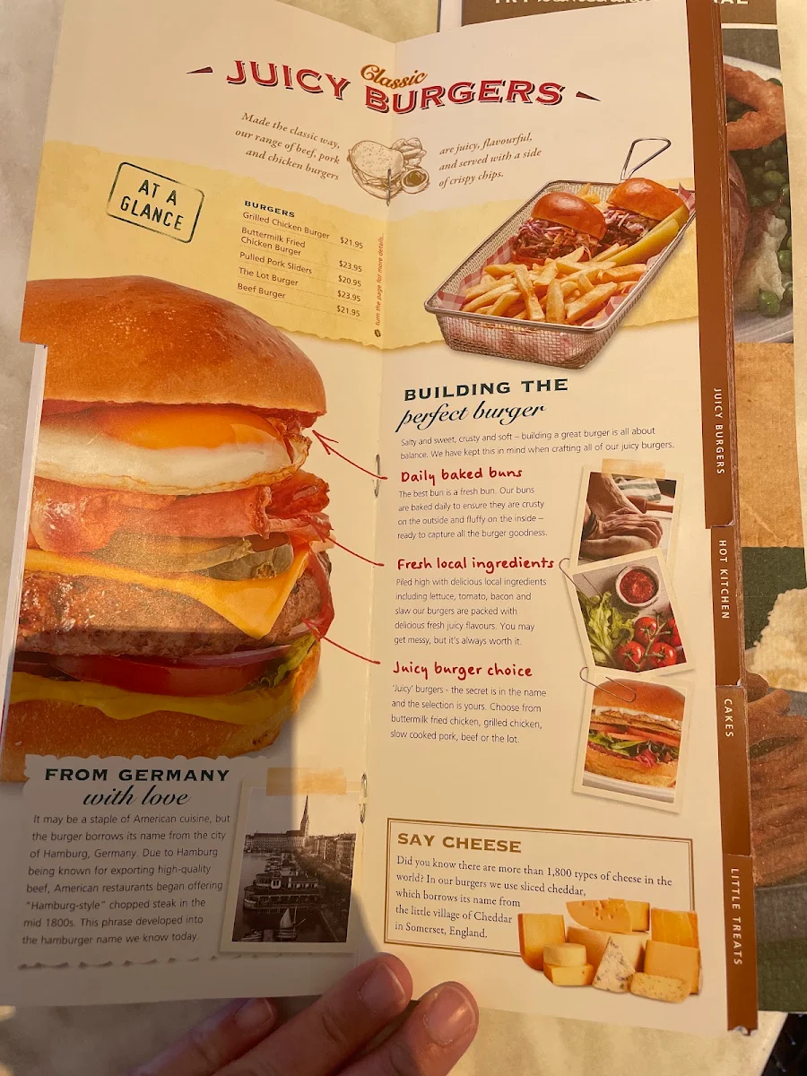 Menu, Dôme Café - Coogee