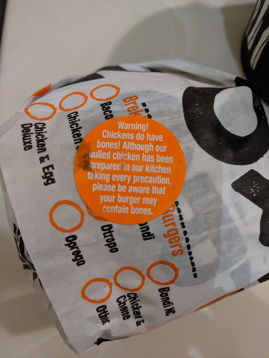 Menu, Oporto Marion Westfield