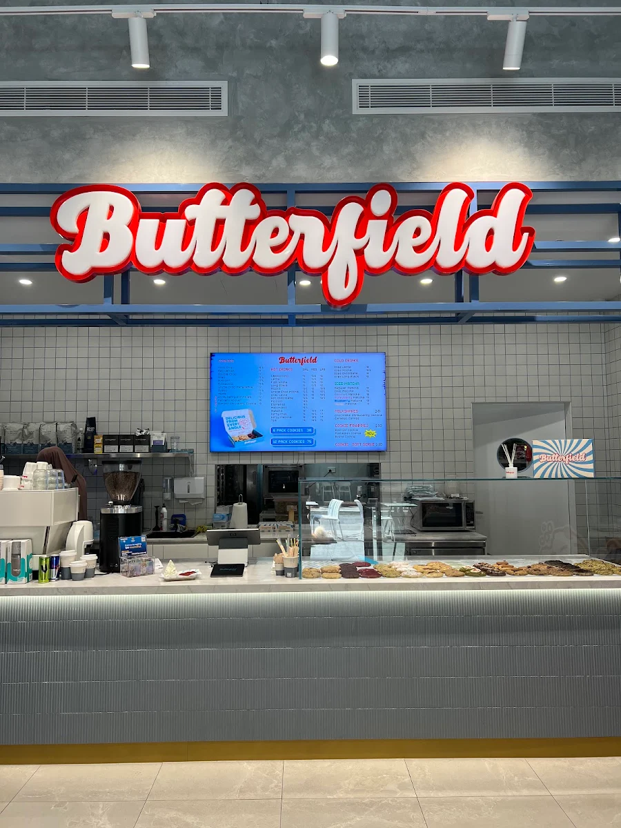 Menu, Butterfield Cookies