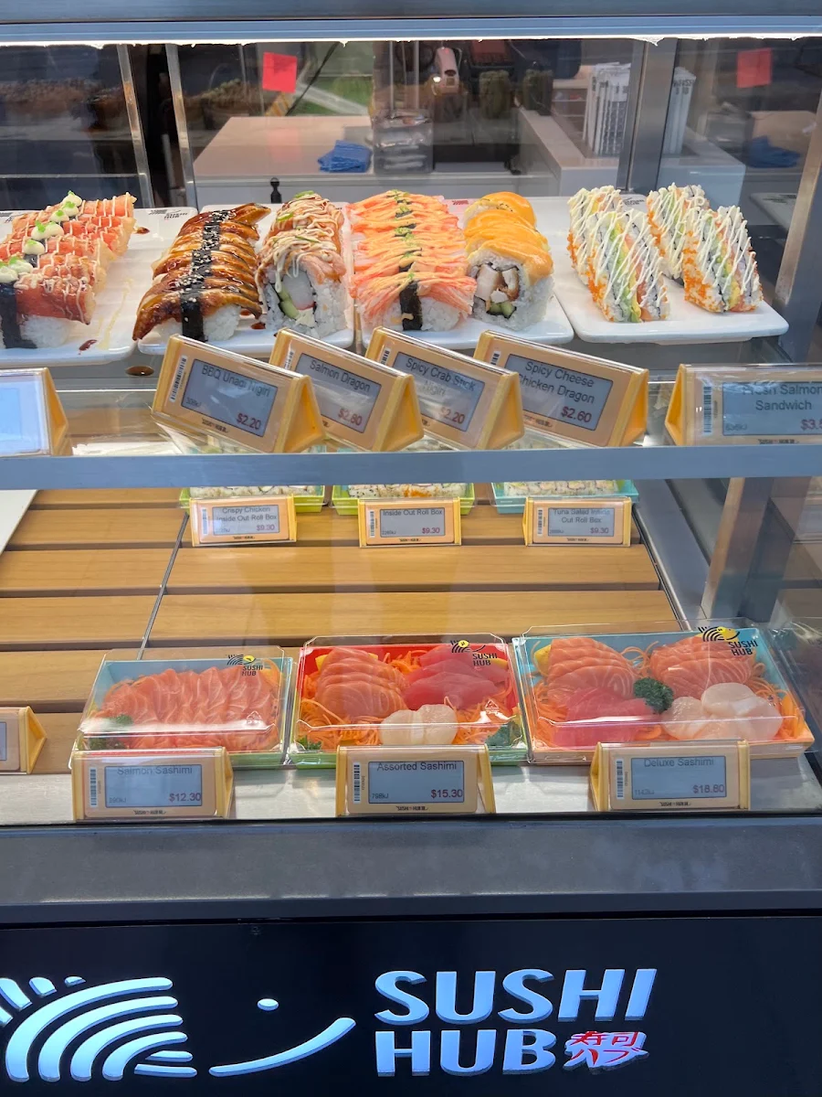 Menu, Sushi Hub Skyview Plaza