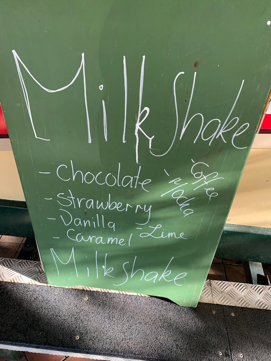 Menu, Lismore Pie Cart