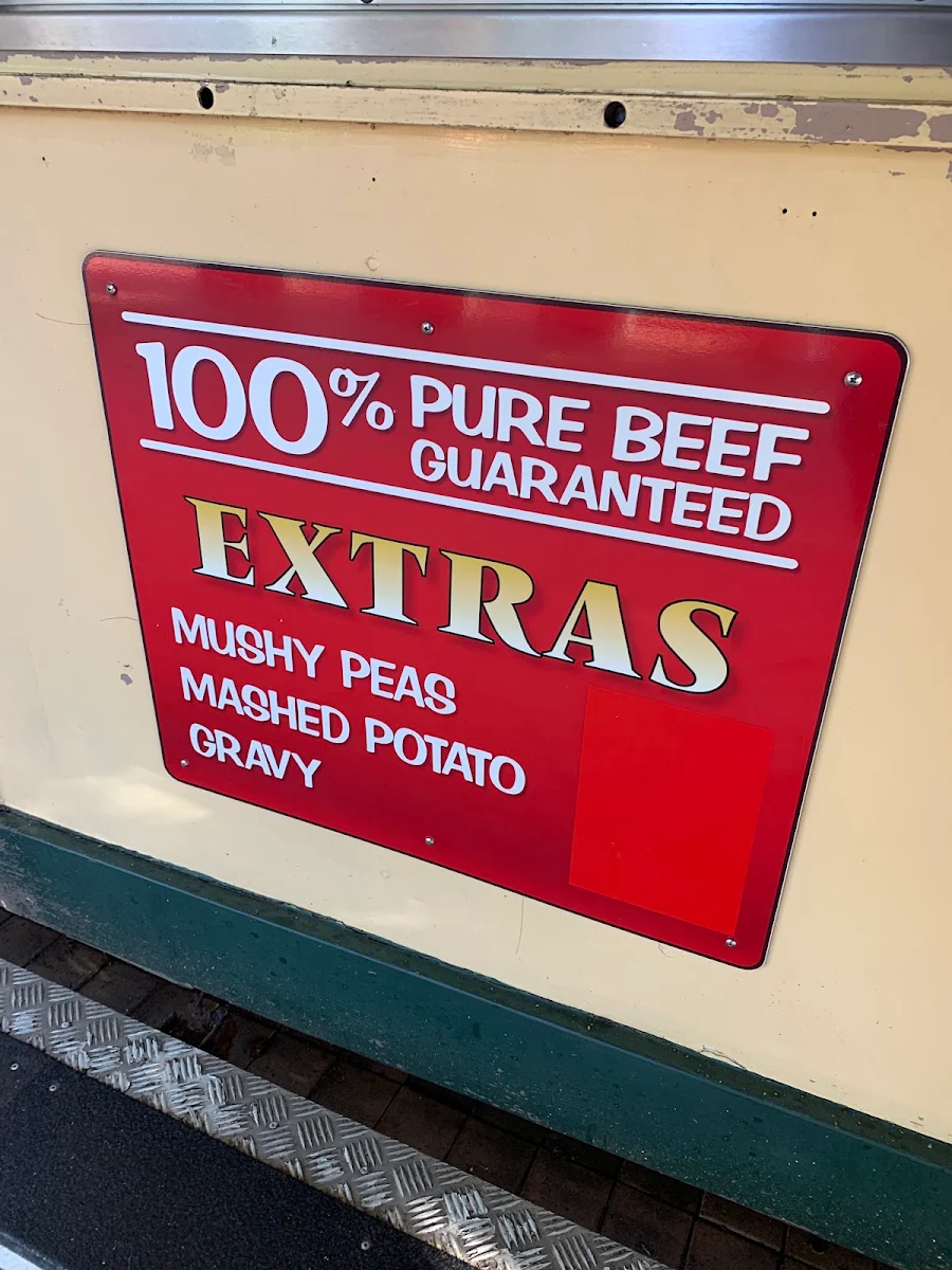 Menu, Lismore Pie Cart