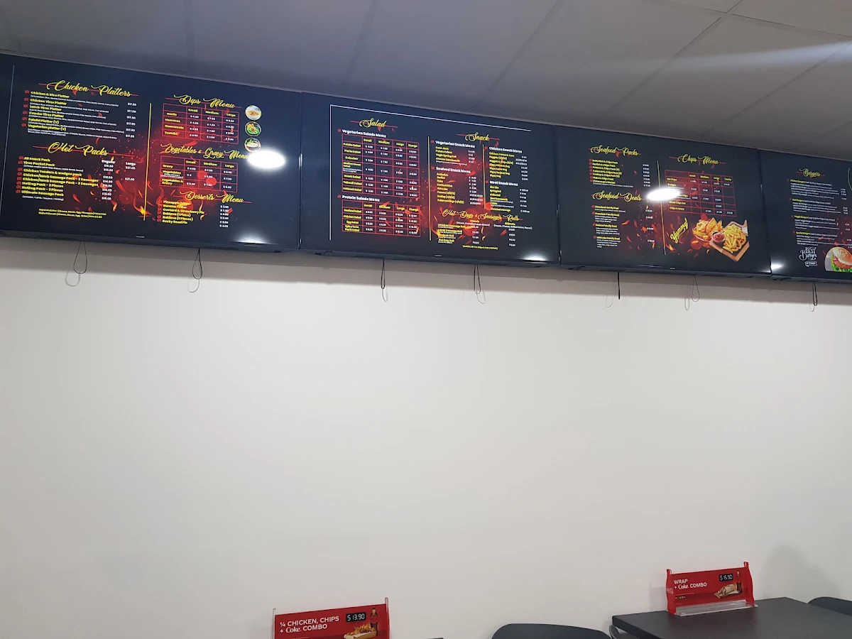 Menu, Uncle Rooster