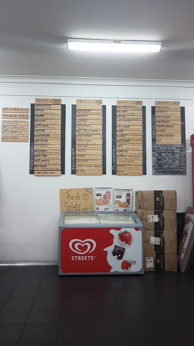 Menu, The Rollin Dough
