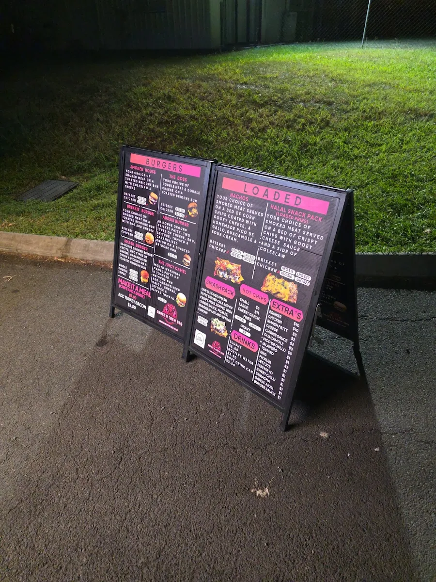 Menu, Smoke N Chew BBQ