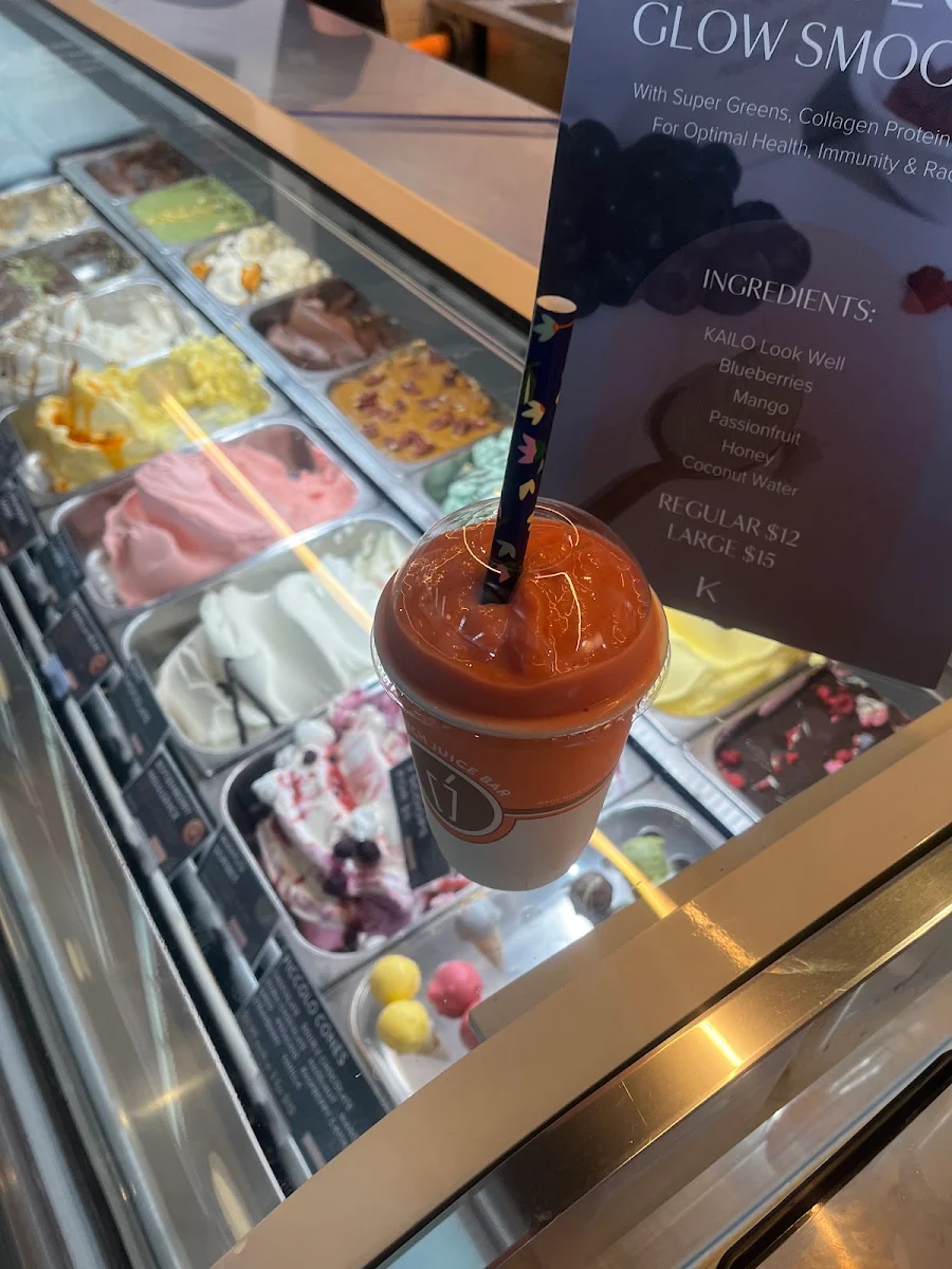 Menu, Quench Juice Bar