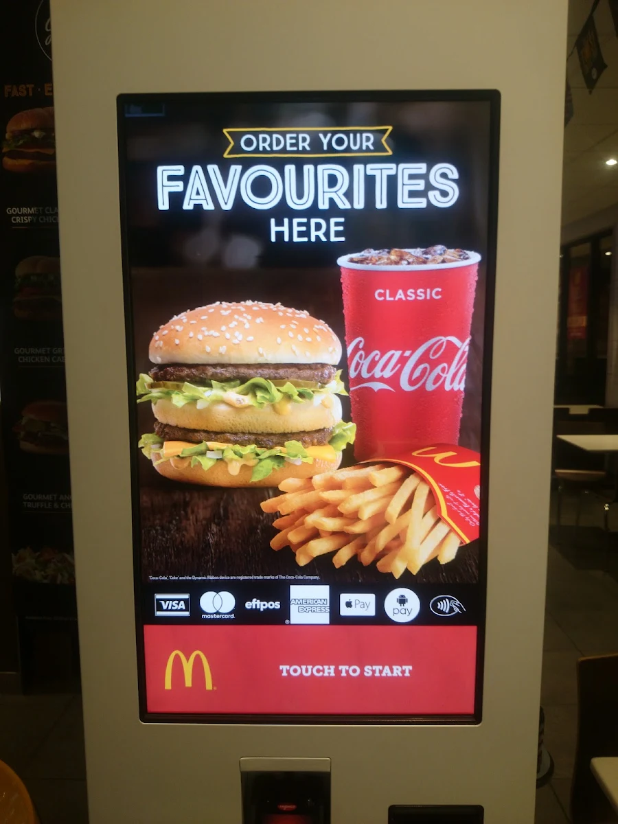 Menu, McDonald's Croydon SA