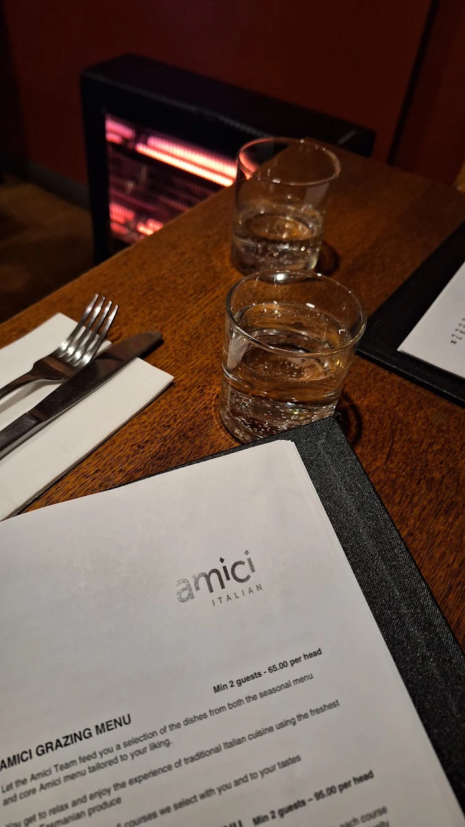 Menu, Amici