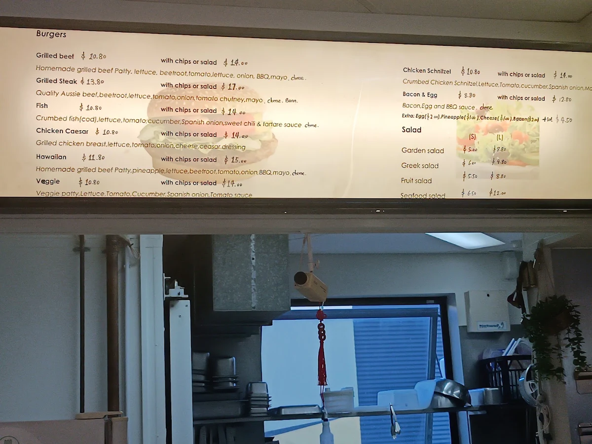 Menu, 14 Annerley Fish and chips