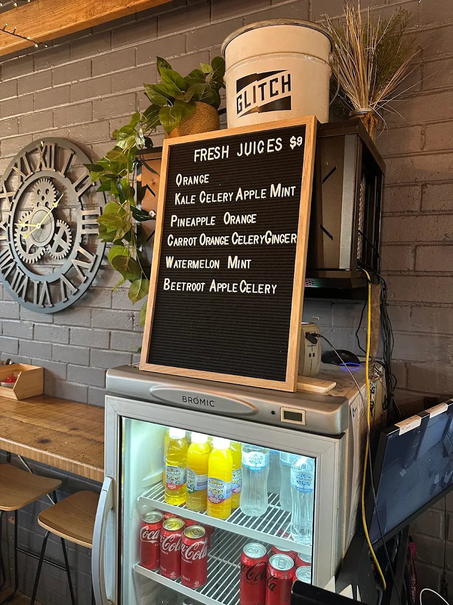 Menu, Isla’s cafe
