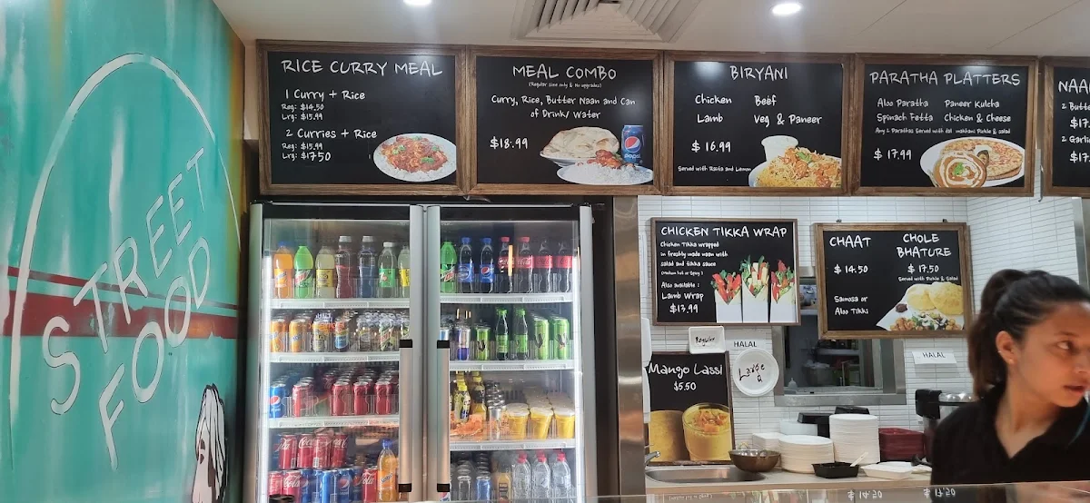 Menu, Maharaja Indian Cuisine