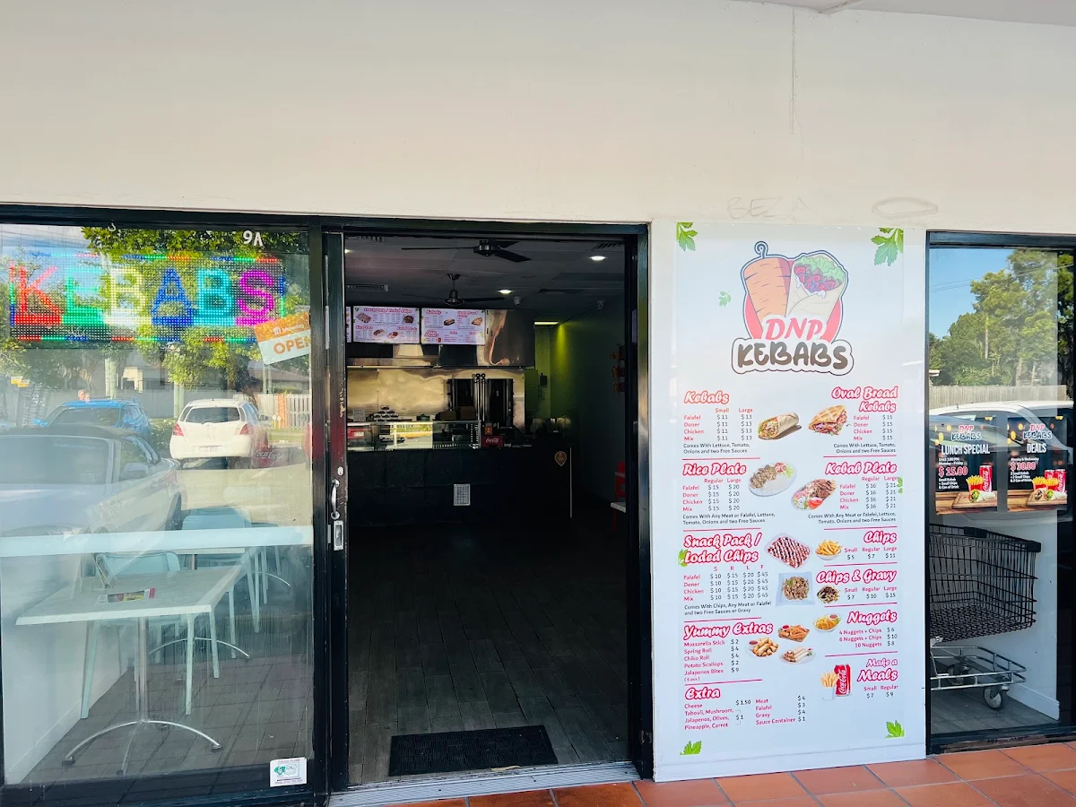 Menu, DNP KEBABS