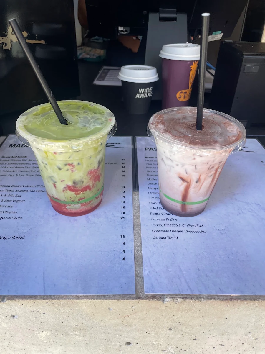 Menu, The Belongil Kiosk