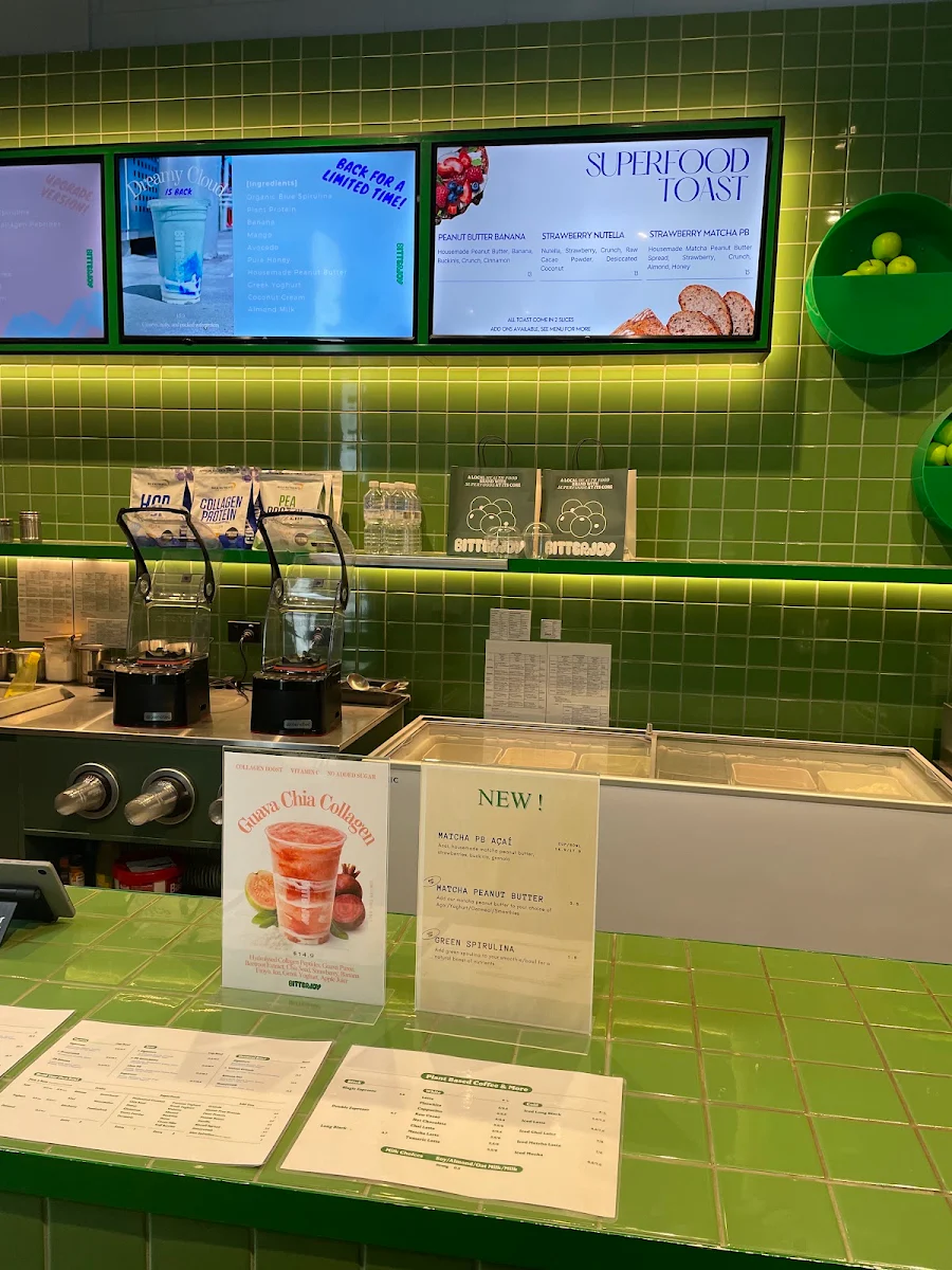 Menu, Bitterjoy
