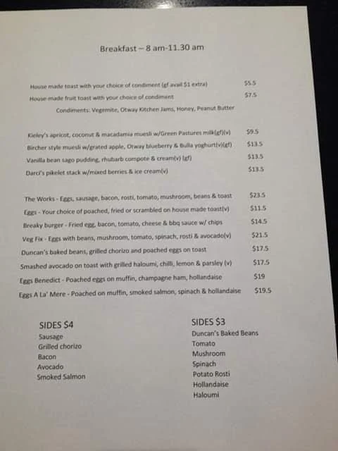 Menu, Fusion