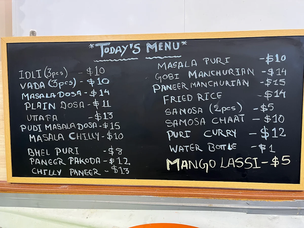 Menu, Venkys Pure Veg